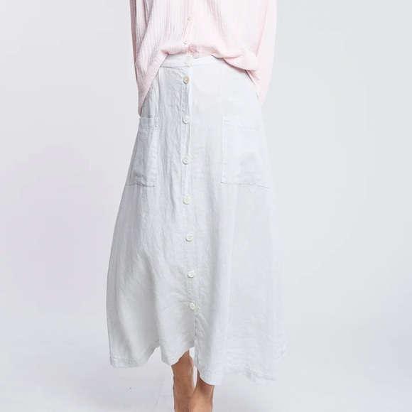 Filosophia Lily Button down skirt hazy grey - Picture 1 of 1